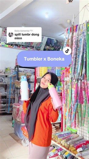 Tumbler x Boneka: Ide Kado Tumbler Baru dengan Boneka Lucu