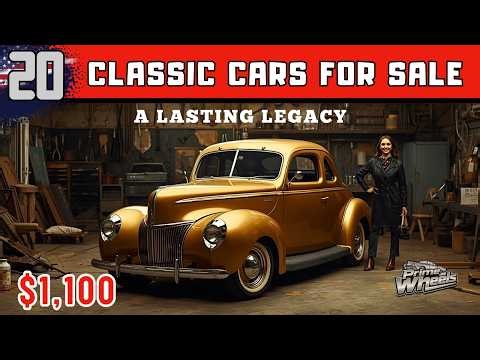 20 Cheap Classic Cars For Sale by Owner today