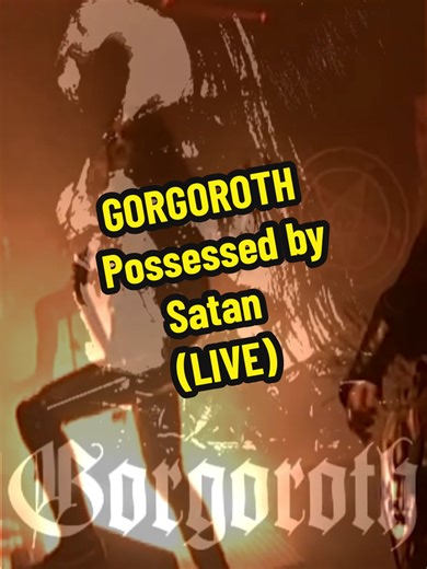 GORGOROTH Possessed by Satan (LIVE) #rockmetalvault #gorgoroth #blackmetal #metalmusic #rock