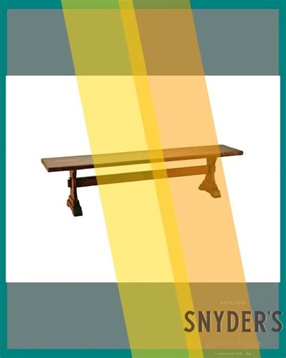 Amish Solid Wood Kennan Bench