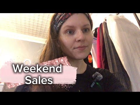 What Sold Over The Weekend /Ebay and Depop / Part Time Seller / Extra Income to Pay Debt #babysteps