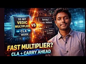 32-Bit Vedic Multiplier Explained Simply (With CLA)