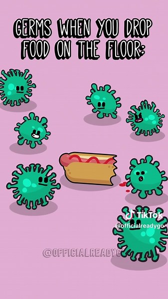 Ready Go (@officialreadygo) - Understanding the 5-Second Rule in Funny Animations