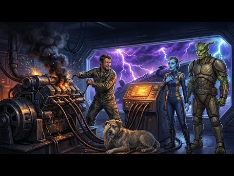 No Alien Captain Respected The Human's Generator... Until An Ionic Storm Drained The Core. SCi-Fi