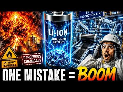 How Is Lithium-Ion Made? The Explosive Process Behind Modern Batteries