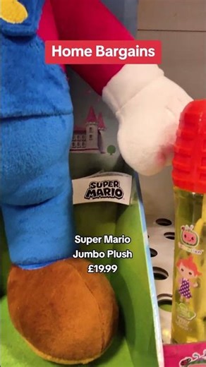 Super Mario Jumbo Plush.#kids #shorts #supermario #plushtoy