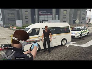 South African Police Patrol, Lockdown Day 1