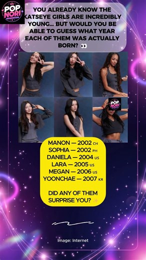 How Old Are the KATSEYE Members? 👀 ⭐