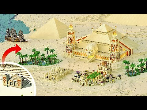 Minecraft: The Ultimate Survival Desert | Timelapse 100+ Hours