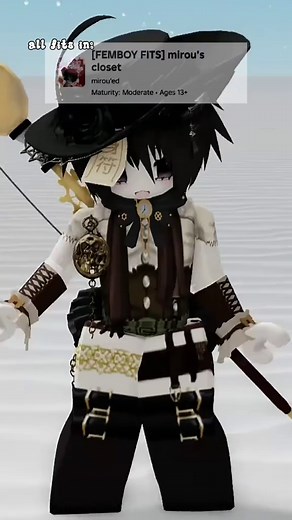 Cute Femboy Roblox Outfit Ideas