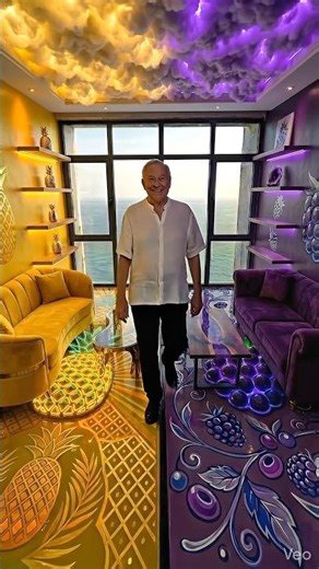 THIS DOUBLE FLOOR IS JUST WONDERFUL Pineapple & Blackberry Epoxy Floor#epoxy #epoxyfloor