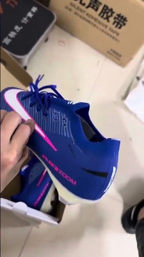 Nike Air Zoom Mercurial Vapor 16 Elite FG Firm Ground Soccer Cleats - Blue/Electric Blue/Radiant Pin
