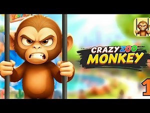 Crazy Zoo Monkey | CrazyGames | Gameplay Part 1 | Android iOS #crazygames #crazymonkey