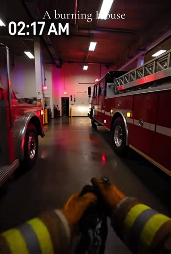 Firefighter's POV: Responding to a Burning House