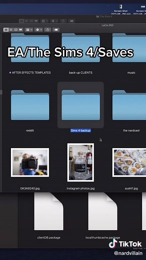 Backing up your Sims 4 save files is a great way to transfer save files to another computer. #sims4 #thesims #thesims4 #sims4tipsandtricks #sims4hacks