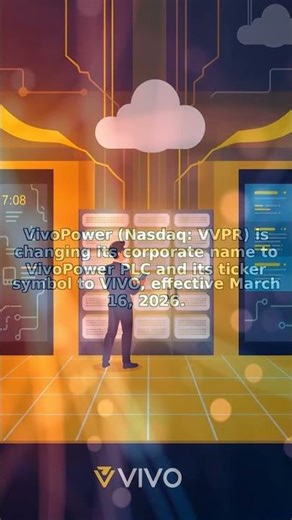 AI data center landlord VivoPower rebrands and takes new VIVO ticker