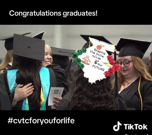 Congratulations to all of our 2025 spring graduates! We are forever grateful you chose CVTC to further your education and make your dreams a reality. We wish you the very best as you continue your journey and step into the life you've built. #CVTCGraduation2025 #graduation #college #student #cvtc #CVTCForYouForLife