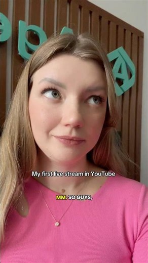 First live stream 🫣😱