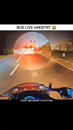 Live Bus A€€ident 🤯 | Motovlogs