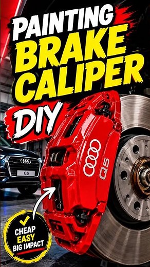 Painting Brake Caliper DIY