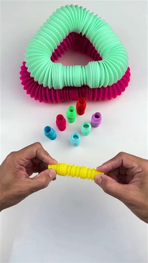 Creating ASMR Style Relaxing POP-TUBE Sound #diy #satisfyingvideos #relaxing #oddasmr #poptubesounds