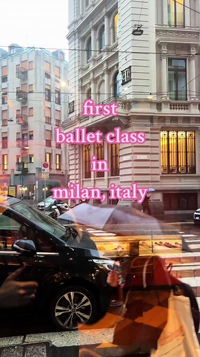 First Ballet Class in Milan, Italy