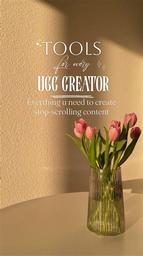 ✨ Must-Have Tools for Every UGC Creator #ugccontent #contentcreator #youtubeshorts #viralreels