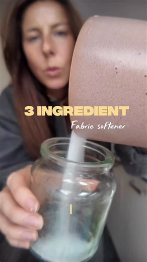 I make my own laundry softener… let me explain 💧 The other day I went to do a load of washing and realised I’d completely run out of fabric softener. Instead of running to the shop, I remembered this recipe I’d seen and gave it a go — and it actually worked better than I expected! Even Alaya said, “Mummy, they smell nice!” 🥹💜 Here’s what I used: • ½ cup sea salt 🧂 • ½ cup baking soda • 10–15 drops of essential oil (I used lavender 🌿) Method: 1. Mix everything together in a jar or container.