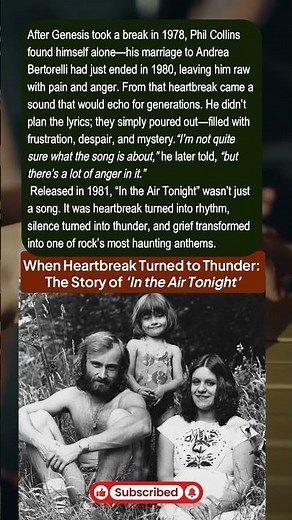 When Heartbreak Turned to Thunder: The Story of ‘In the Air Tonight’