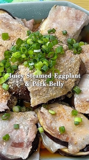 Melt-in-Your-Mouth Pork & Eggplant 🍆✨ #easyrecipe #shorts #cooking #food #recipe