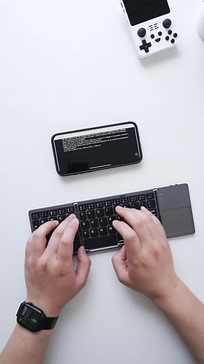 Compact Mini Bluetooth Folding Keyboard
