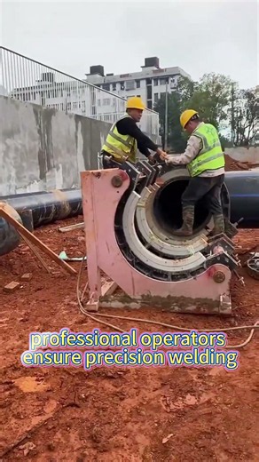 DN1200mm HDPE Pipe Installation | Large Diameter Pipeline Construction