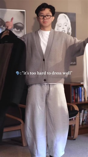 it’s really not that complicated, invest on essential pieces and you’ll get endless combinations. • My pieces and where i got them: Zara - Polo Long Sleeve, Wide Pleated Trousers Brown Uniqlo - Black Barrel Jeans, Polo-Sweater • follow @jaydenlanvu_ for more outfit inspo 🫶 • #jayvu #fashion #minimalstyle #fashiontips #mensfashion