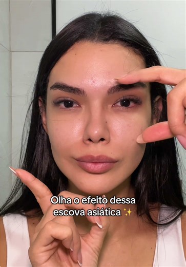 Escova Asiática para Drenagem Linfática e Facial
