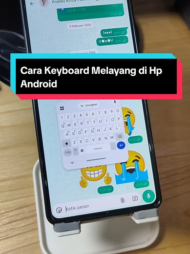 Cara Keyboard Mengambang di HP Android