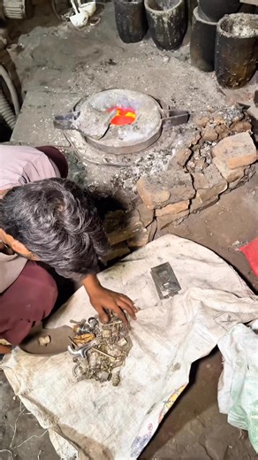 How Heavy Duty Copper Casting Frames Are Made | Full Melting Process | Products Making