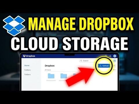 How to Manage Cloud Storage with Dropbox - Beginner Guide