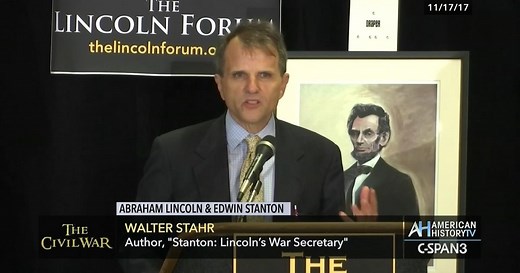Abraham Lincoln and Edwin Stanton