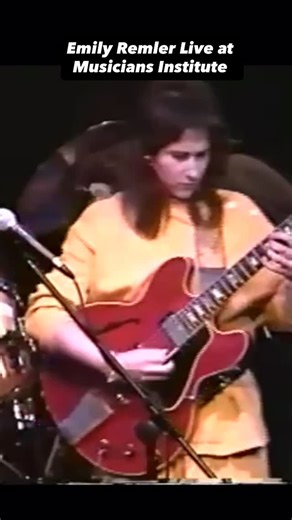 Musicians Institute on Instagram: "From the Vault 🔐 The legendary Emily Remler graced the Musicians Institute stage with a presence and tone that still echoes through our halls. A fearless innovator and jazz icon who redefined the language of guitar🤘 Here’s to celebrating her genius, her groove, and her legacy. 🖤"