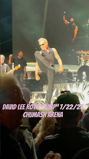 David Lee Roth “Jump” 7/22/25 Chumash Arena #davidleeroth #vanhalen #jump