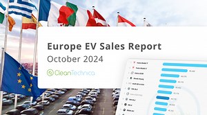 Europe EV Sales Report — In October, 24% of European Auto Sales Had a Plug - CleanTechnica
