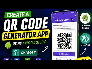 Build a QR Code Generator App with Android Studio & ChatGPT (Step-by-Step)