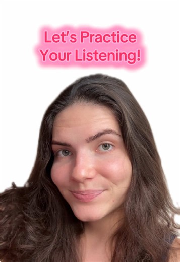 Listening challenge 👀 (caso seu nível já seja maior, coloque o vídeo no modo mais rápido!) #englishlistening #learnenglish #inglesfacil #englishpractice #englishchallenge