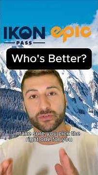 IKON Pass vs EPIC Pass Which is better for you?? #ikonpass #epicpass #skiing