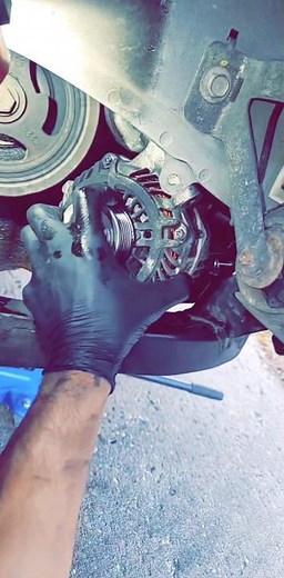 #Ford fusion high output alternator install