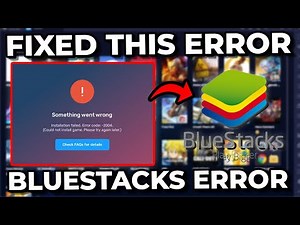 How To Fix Bluestacks Error Code -2004 (Easy)