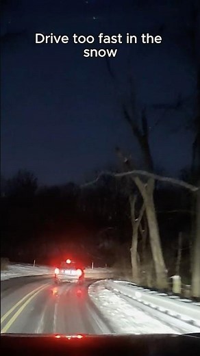 Driving car the snow is dangerous | Dash cam moments #dashcam #shorts #car