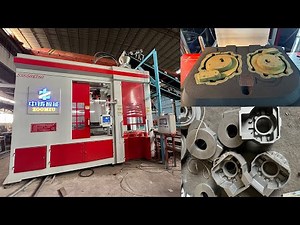 Fully automatic molding machine produces shell castings in the foundry