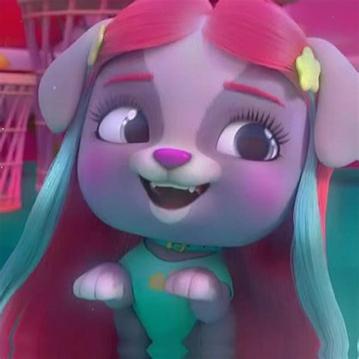 Lady Gigi! vip pets #edit #vippets #ladygigi #mobileapp #cute #puppy #rainbow #unicorn