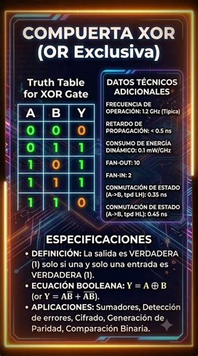 ¿Por qué la Compuerta XOR es la más INTELIGENTE?